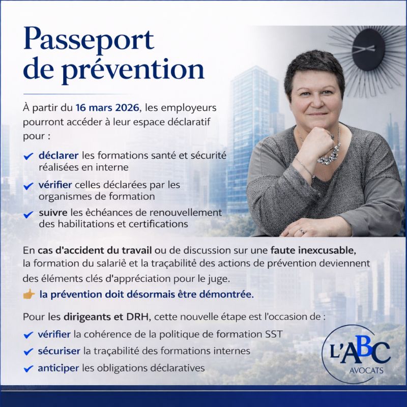 Passeport de prévention : une évolution technique … mais surtout un enjeu pour les entreprises.