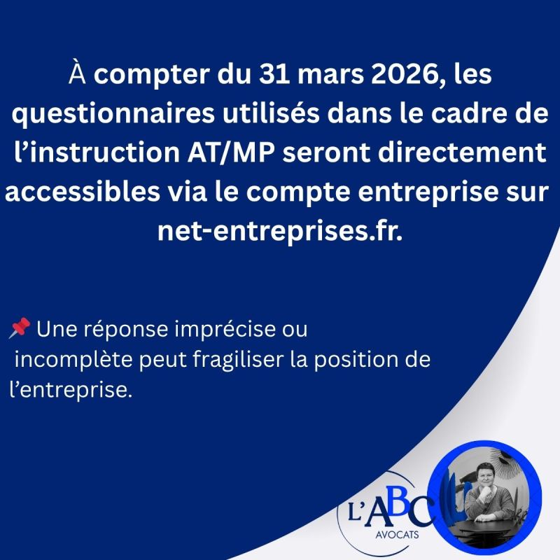 Accidents du travail : un changement important au 31 mars 2026
