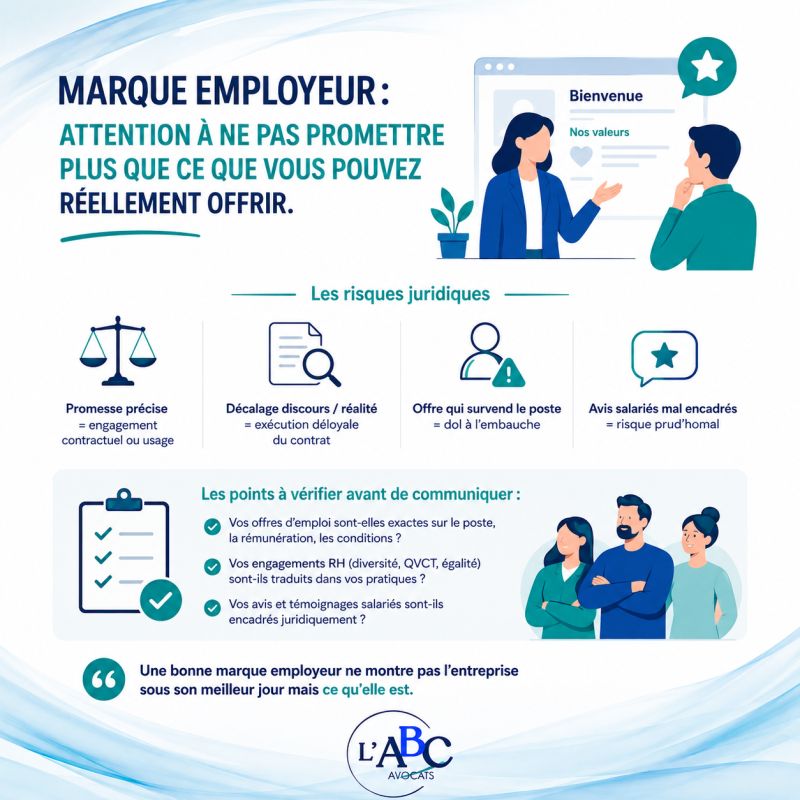 Marque employeur : attention à ne pas promettre plus que ce que vous pouvez réellement offrir
